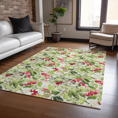 Dalyn Rugs Wonderland  Aloe  Holiday