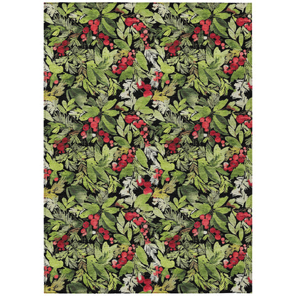 Dalyn Rugs Wonderland  Black  Holiday