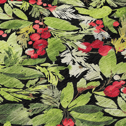 Dalyn Rugs Wonderland  Black  Holiday
