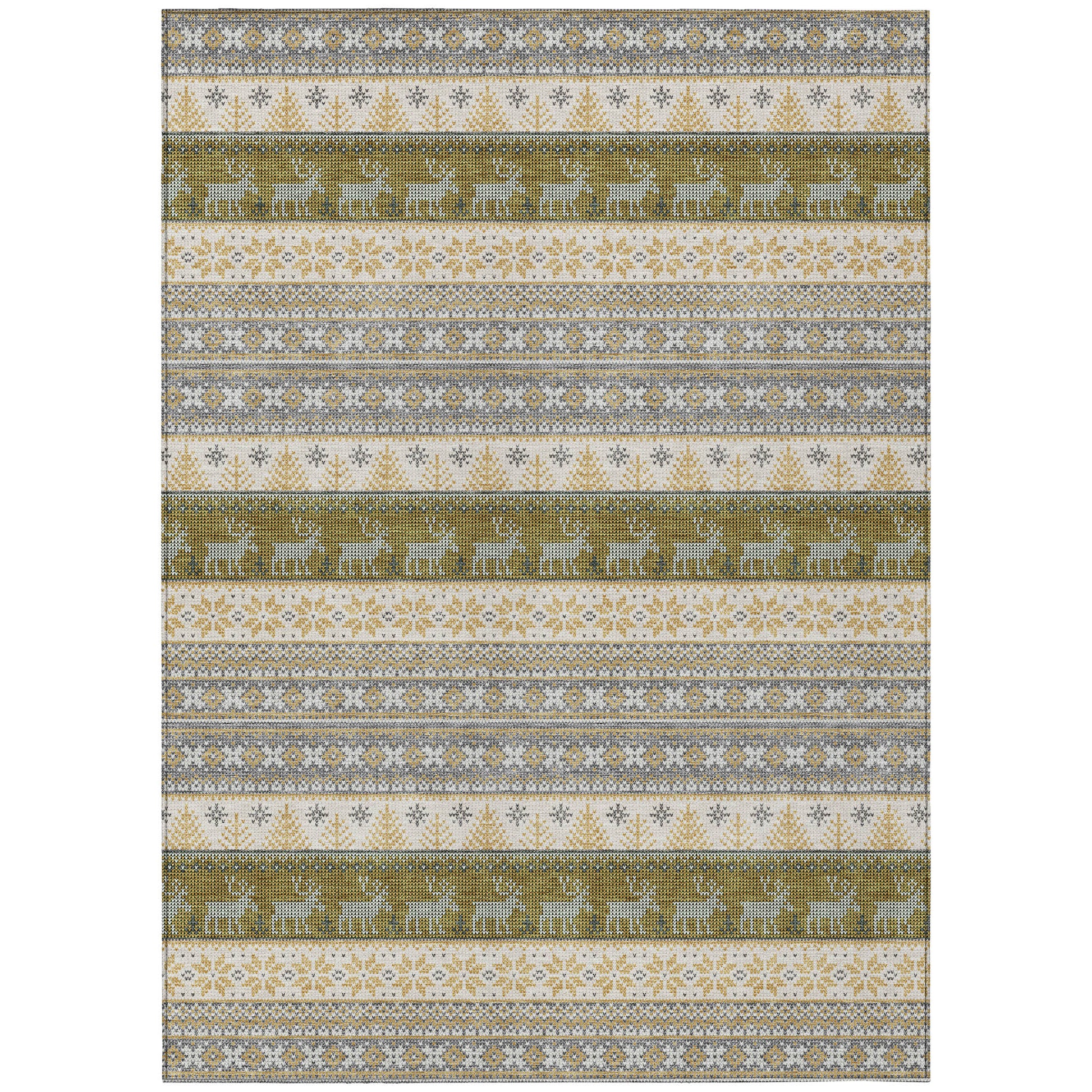 Dalyn Rugs Wonderland  Gray  Holiday