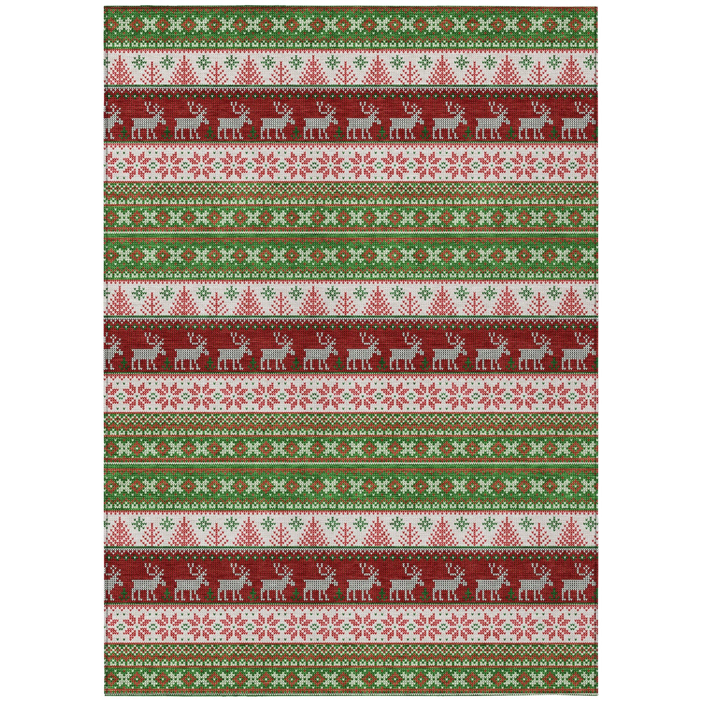 Dalyn Rugs Wonderland  Green  Holiday
