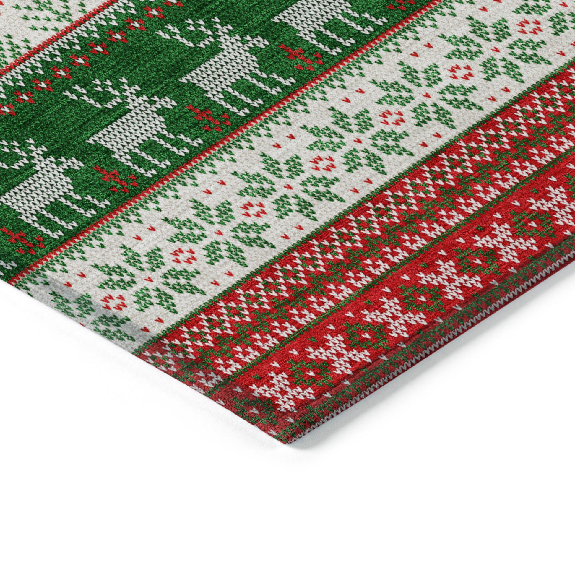 Dalyn Rugs Wonderland  Red  Holiday