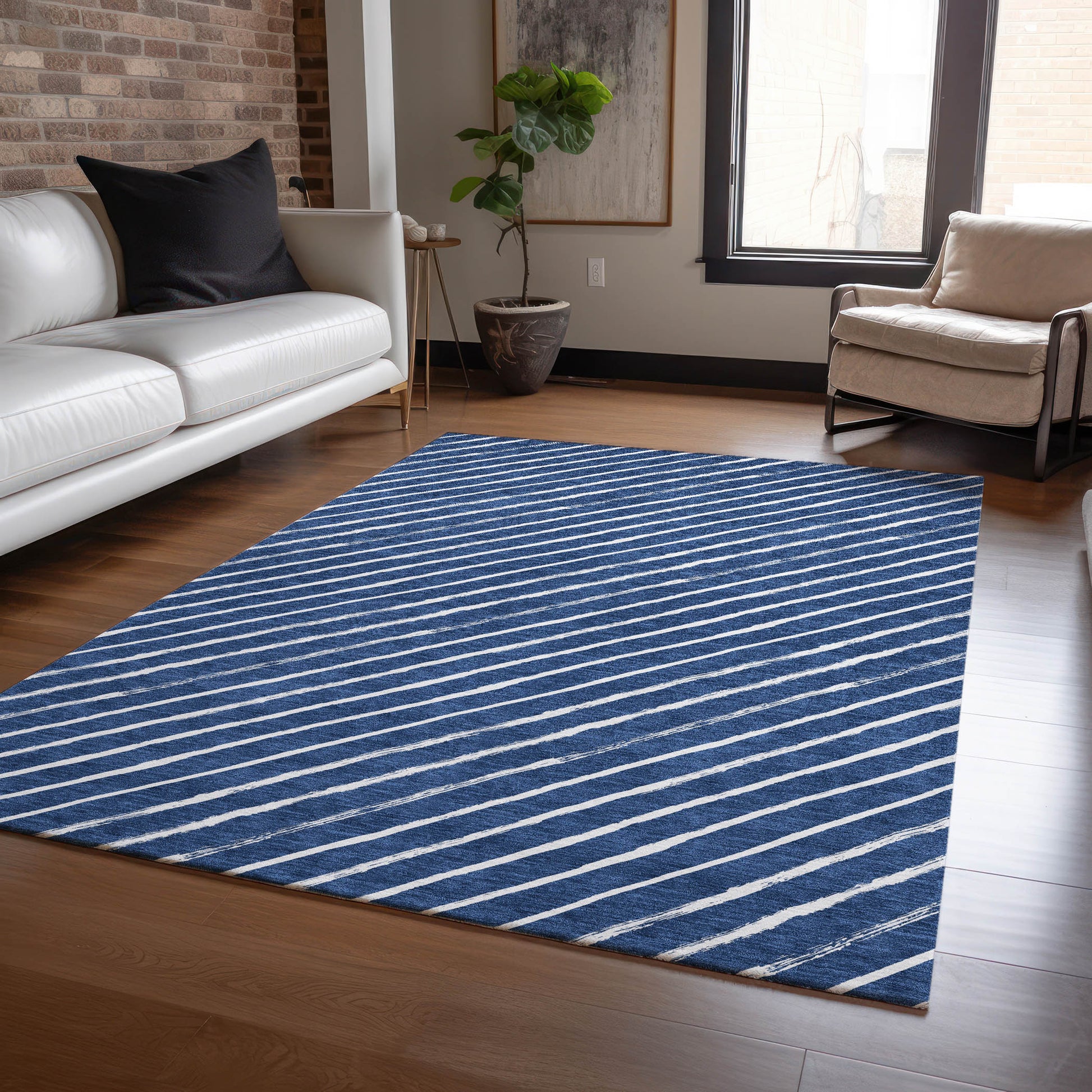 Dalyn Rugs Wonderland  Navy  Holiday
