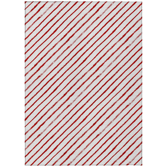 Dalyn Rugs Wonderland  Red  Holiday