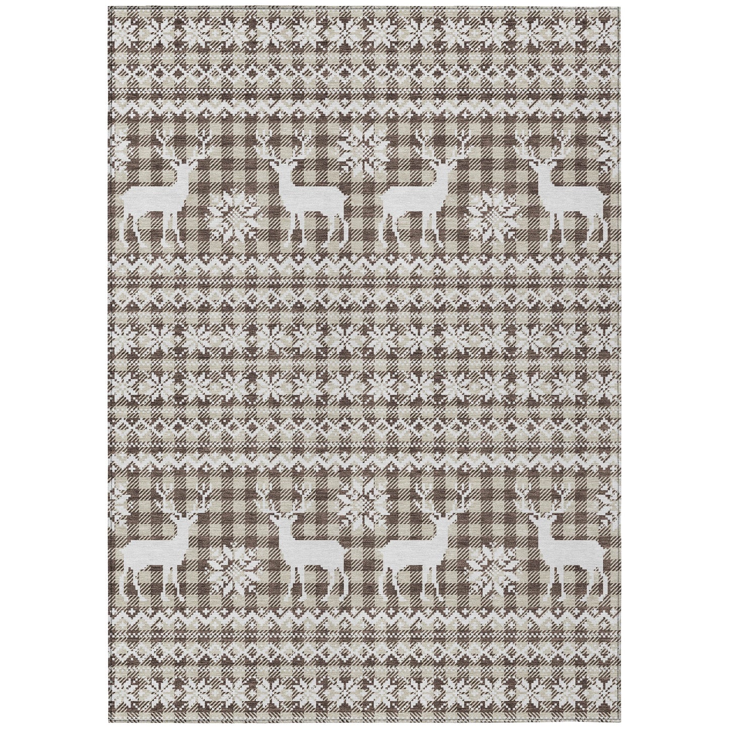 Dalyn Rugs Wonderland  Brown  Holiday