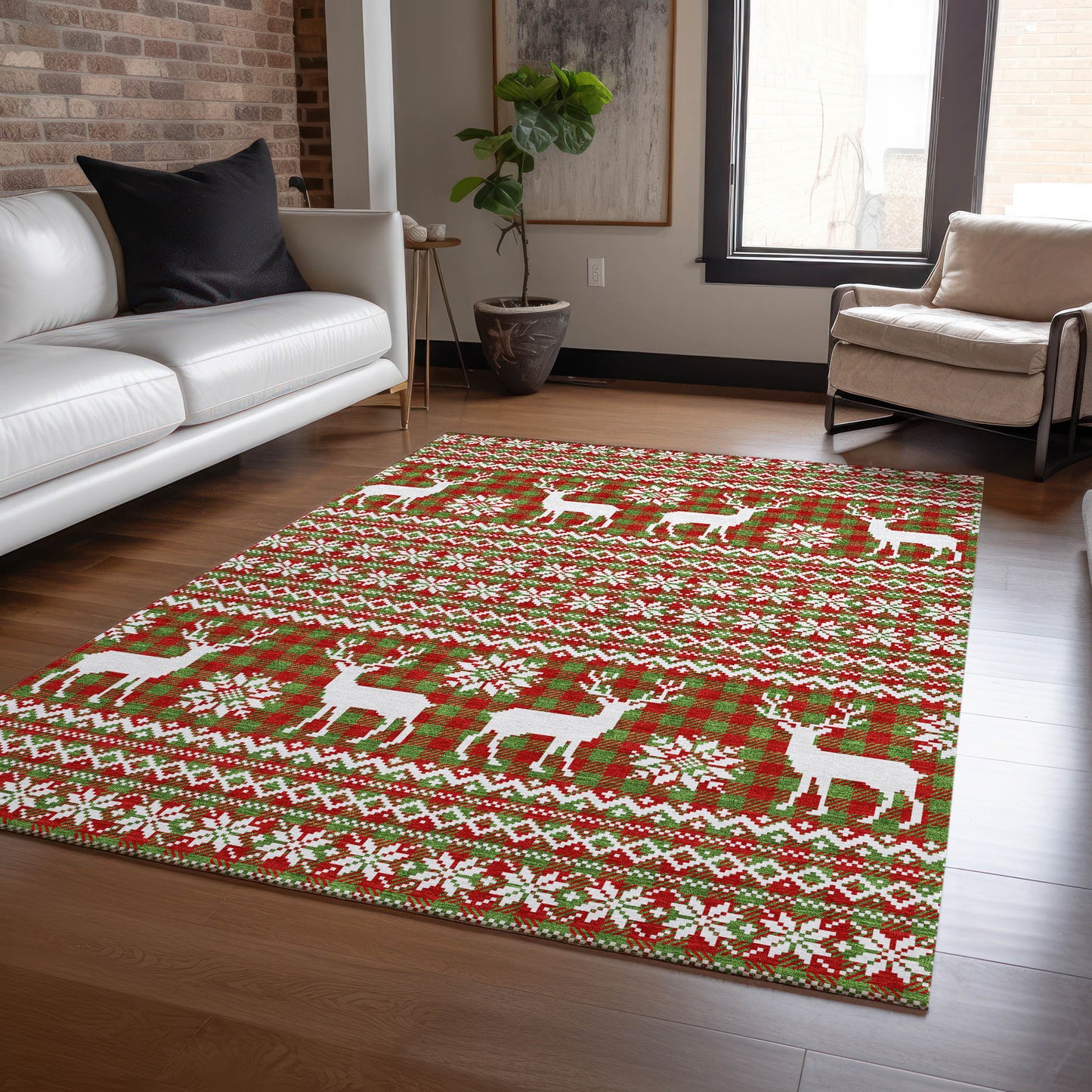 Dalyn Rugs Wonderland  Fern  Holiday