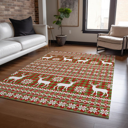 Dalyn Rugs Wonderland  Fern  Holiday
