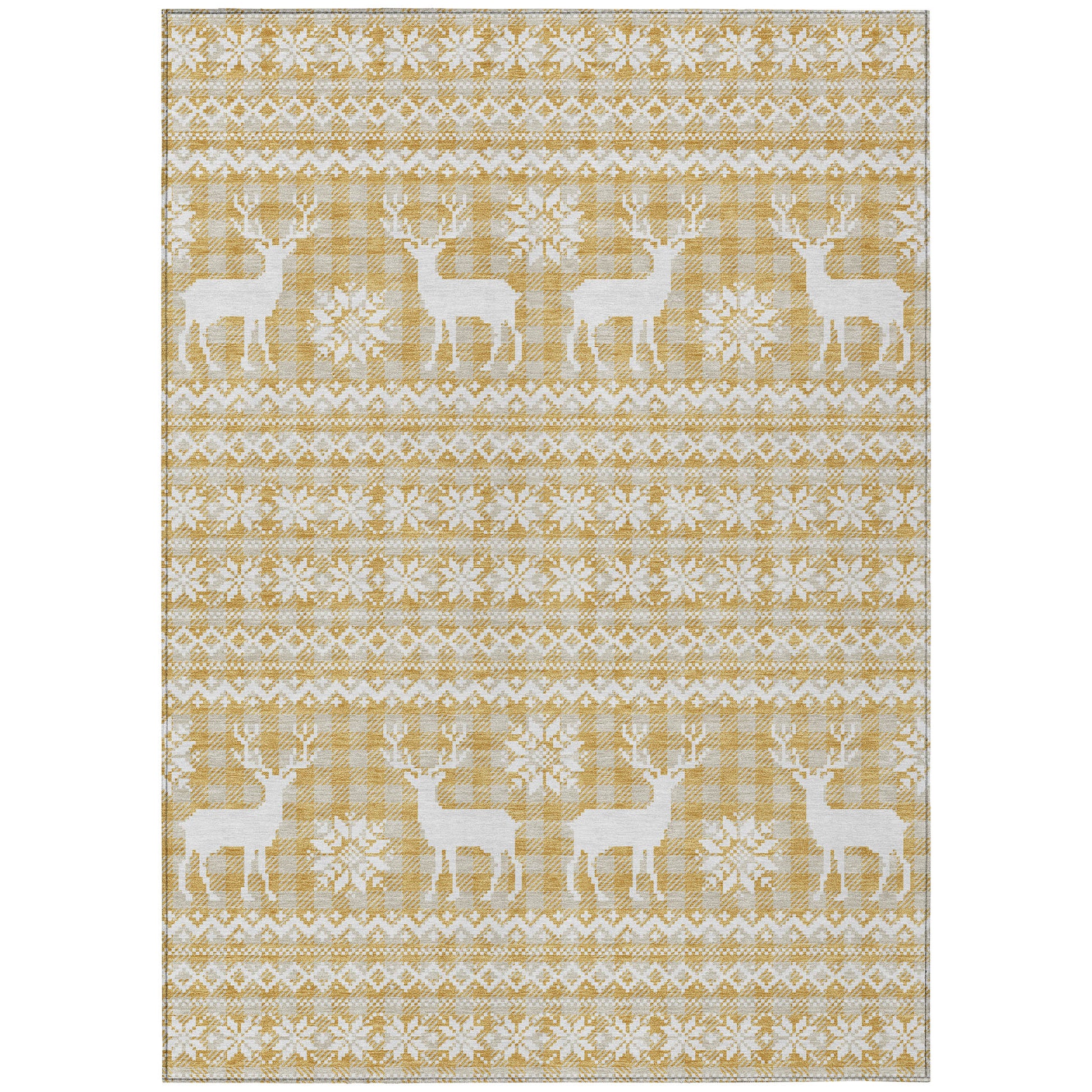 Dalyn Rugs Wonderland  Gold  Holiday