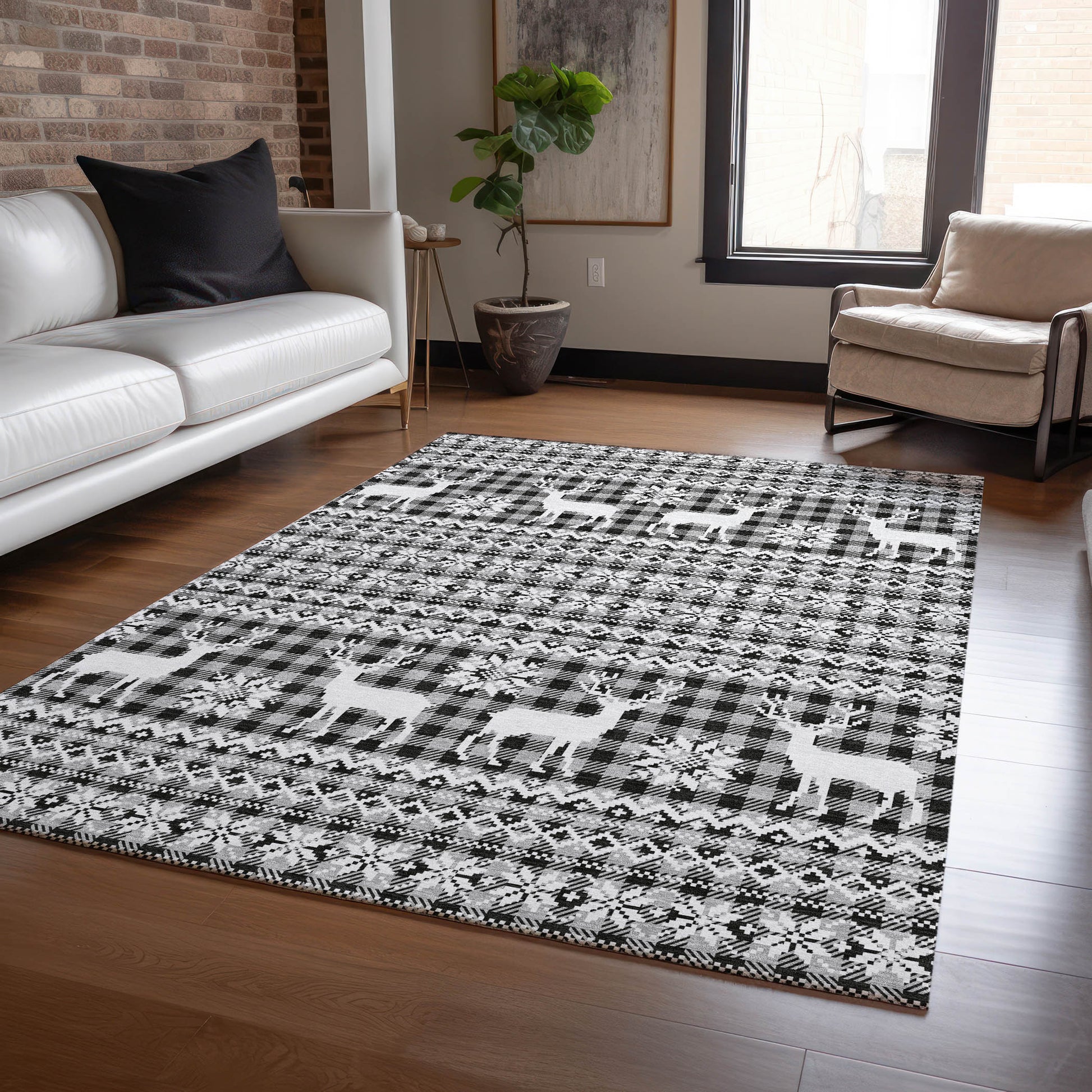 Dalyn Rugs Wonderland  Gray  Holiday