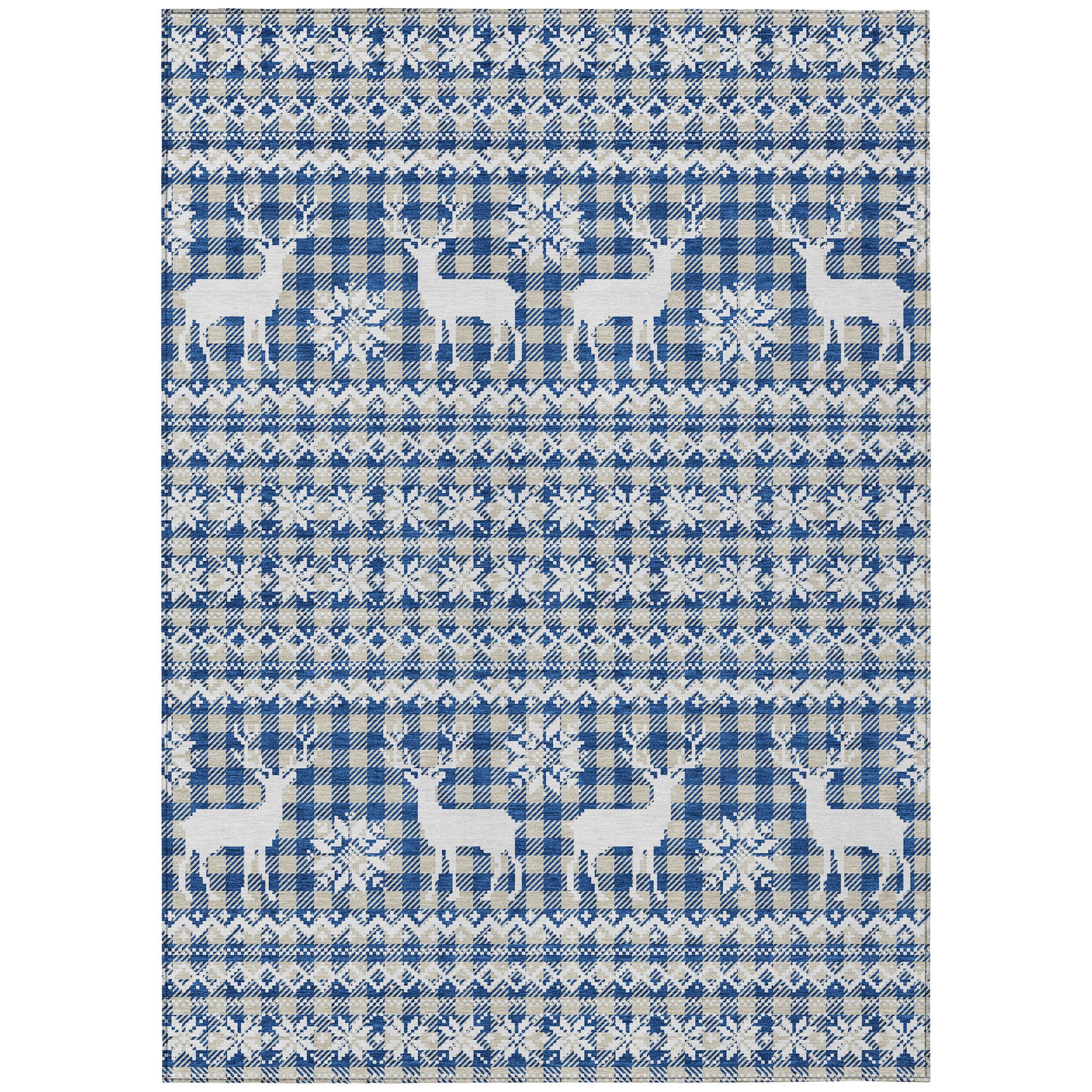 Dalyn Rugs Wonderland  Navy  Holiday