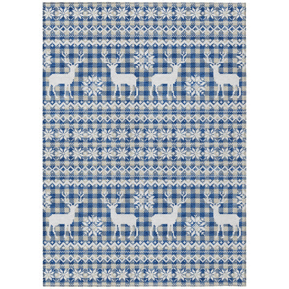 Dalyn Rugs Wonderland  Navy  Holiday