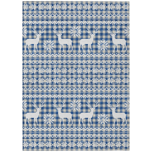 Dalyn Rugs Wonderland  Navy  Holiday