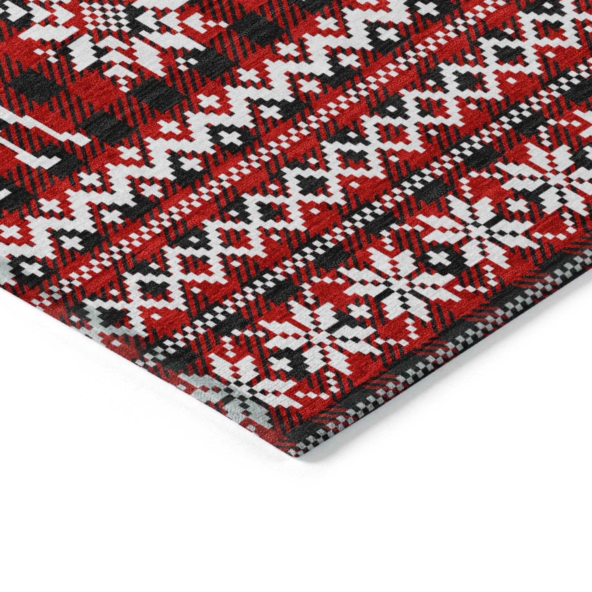 Dalyn Rugs Wonderland  Red  Holiday