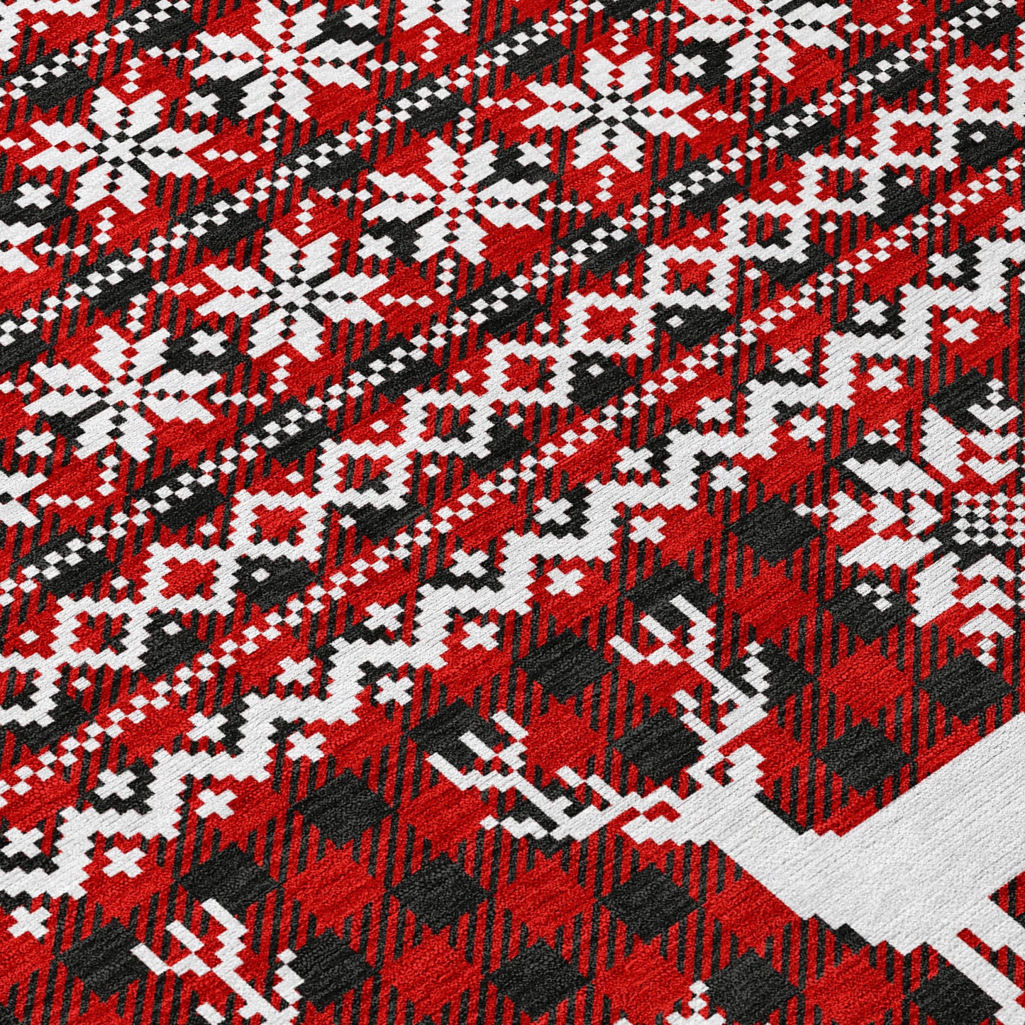 Dalyn Rugs Wonderland  Red  Holiday