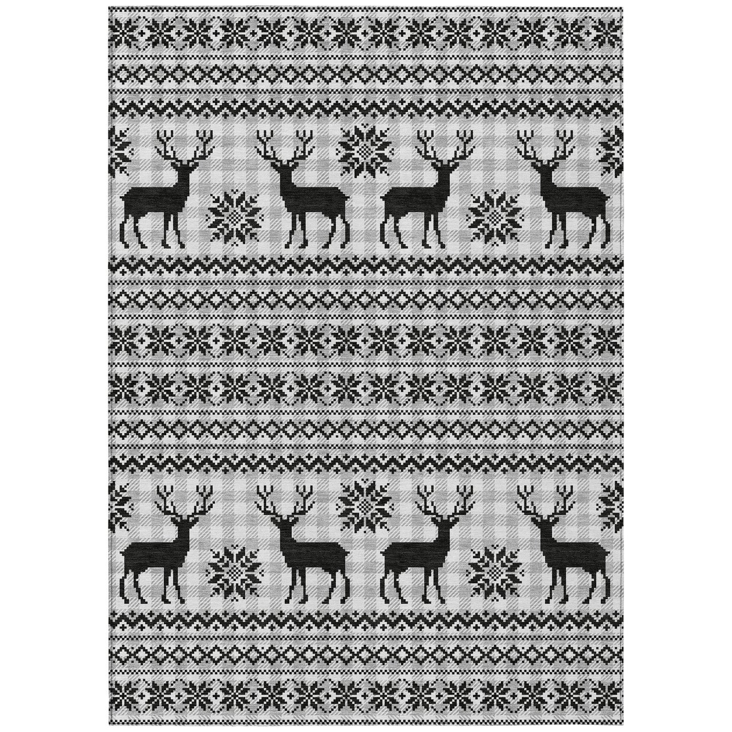 Dalyn Rugs Wonderland  Silver  Holiday
