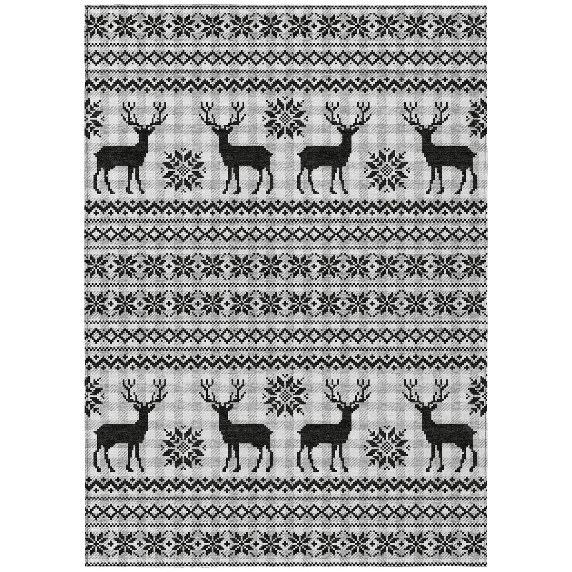 Dalyn Rugs Wonderland  Silver  Holiday