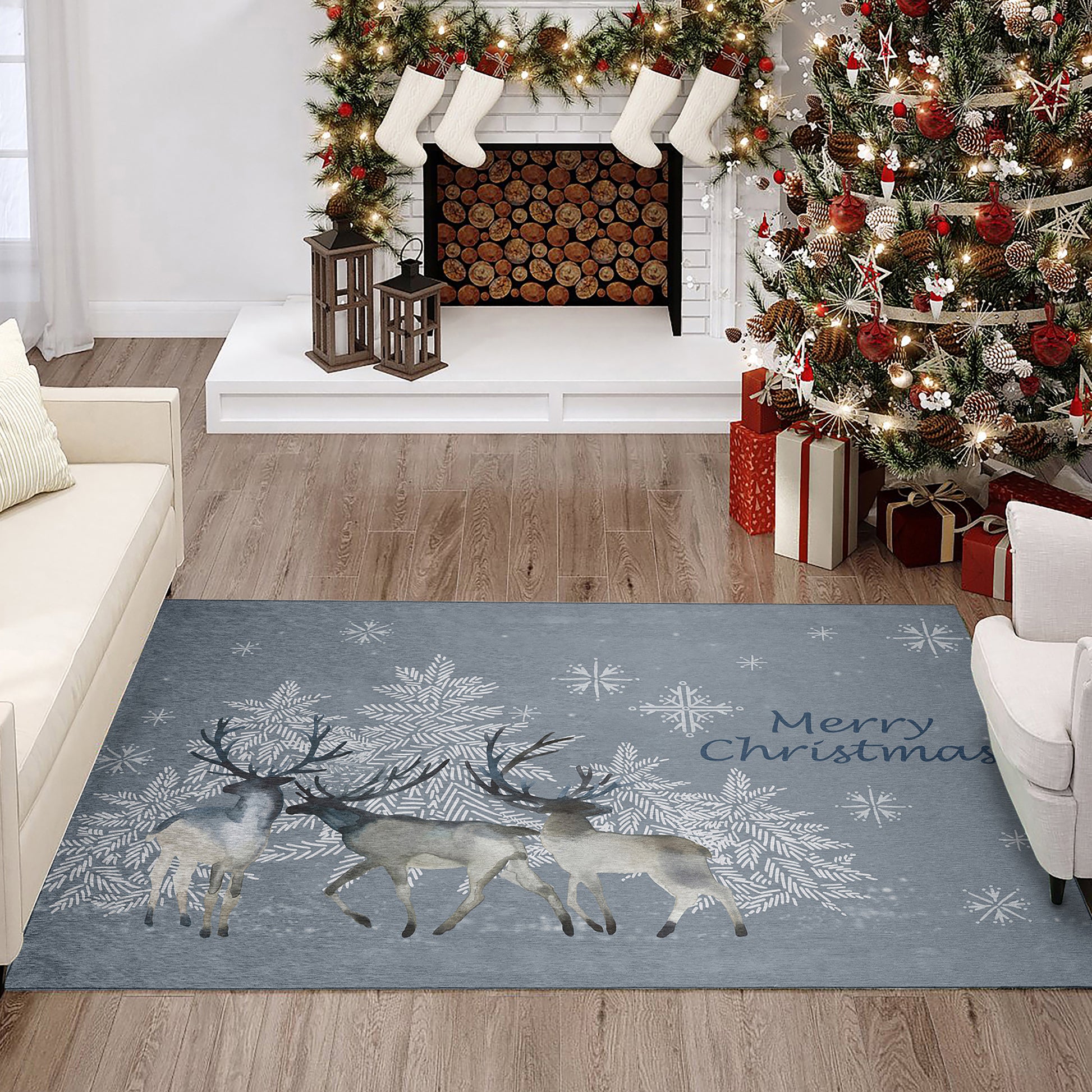 Dalyn Rugs Wonderland  Gray  Holiday