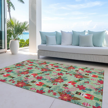 Dalyn Rugs Wonderland  Aloe  Holiday