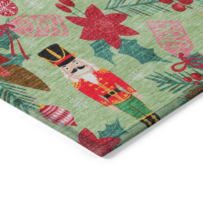 Dalyn Rugs Wonderland  Aloe  Holiday
