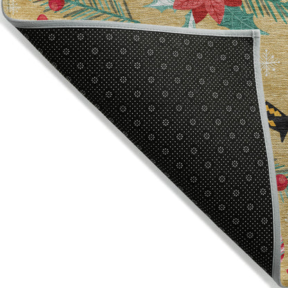 Dalyn Rugs Wonderland  Gold  Holiday