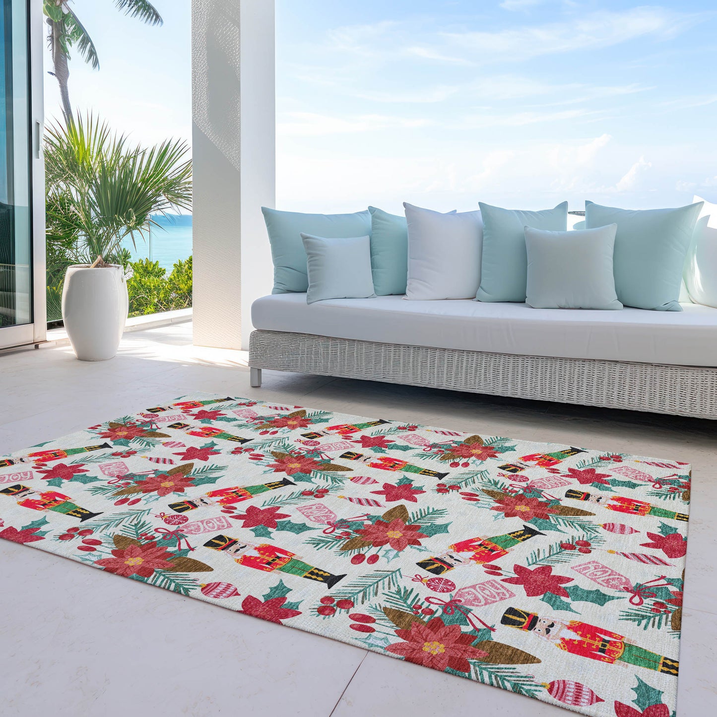 Dalyn Rugs Wonderland  Ivory  Holiday