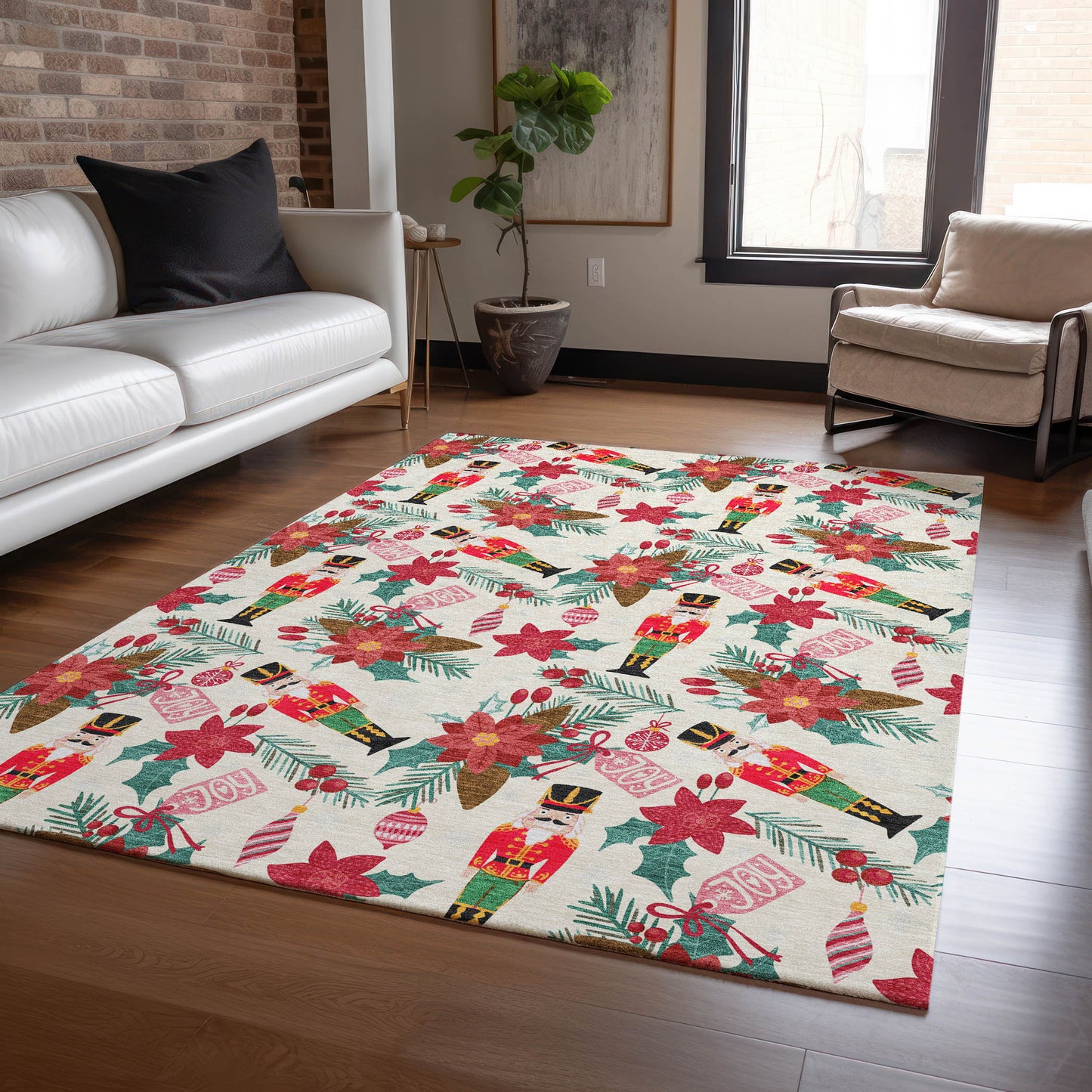 Dalyn Rugs Wonderland  Ivory  Holiday