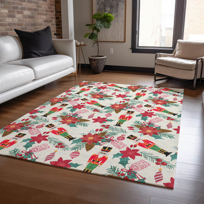 Dalyn Rugs Wonderland  Ivory  Holiday