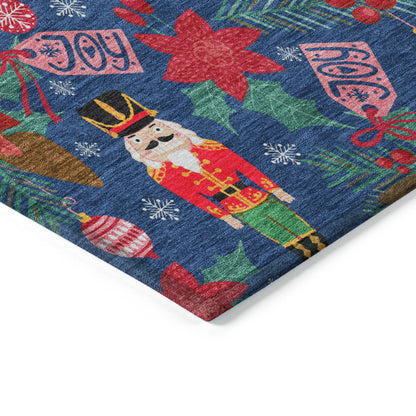 Dalyn Rugs Wonderland  Navy  Holiday