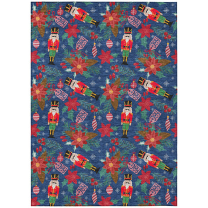 Dalyn Rugs Wonderland  Navy  Holiday