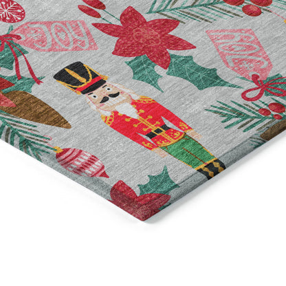 Dalyn Rugs Wonderland  Silver  Holiday