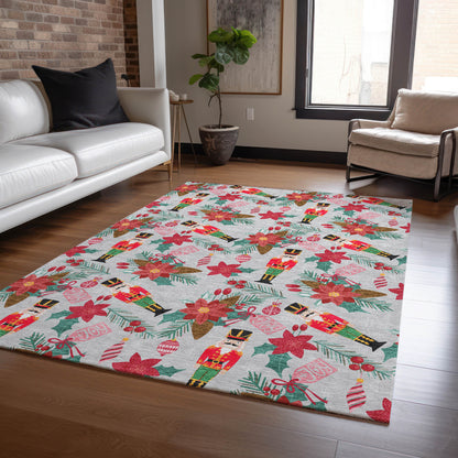 Dalyn Rugs Wonderland  Silver  Holiday