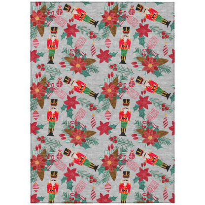 Dalyn Rugs Wonderland  Silver  Holiday