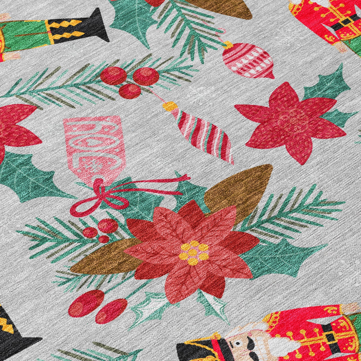 Dalyn Rugs Wonderland  Silver  Holiday