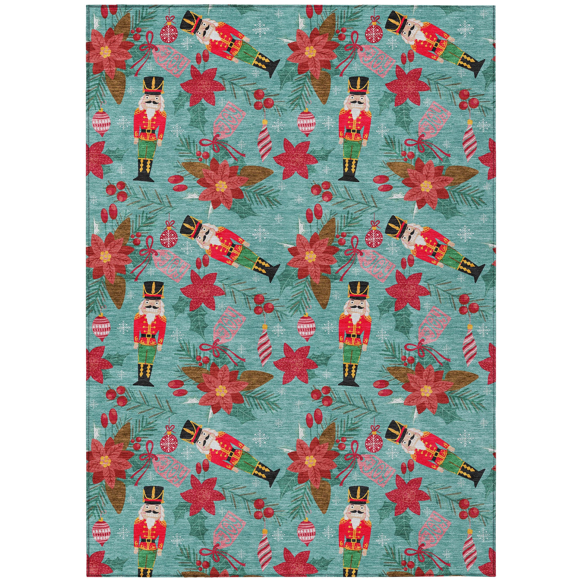 Dalyn Rugs Wonderland  Teal  Holiday