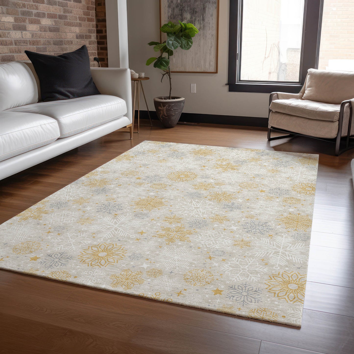 Dalyn Rugs Wonderland  Beige  Holiday