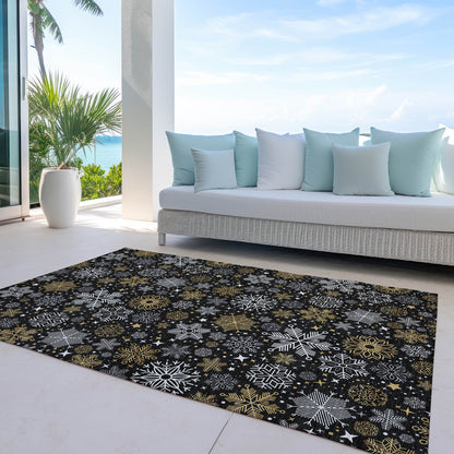 Dalyn Rugs Wonderland  Black  Holiday
