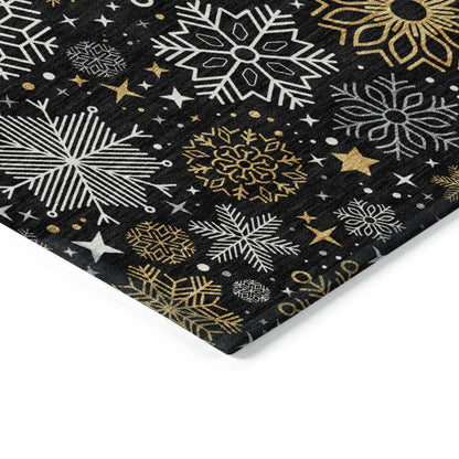 Dalyn Rugs Wonderland  Black  Holiday