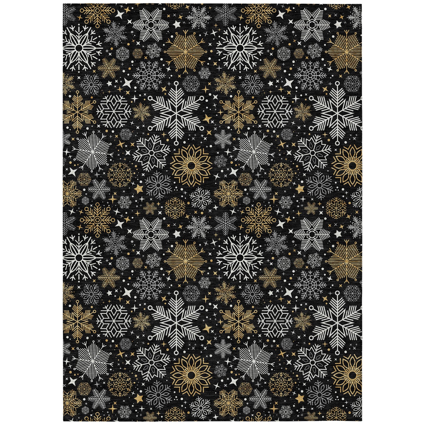 Dalyn Rugs Wonderland  Black  Holiday
