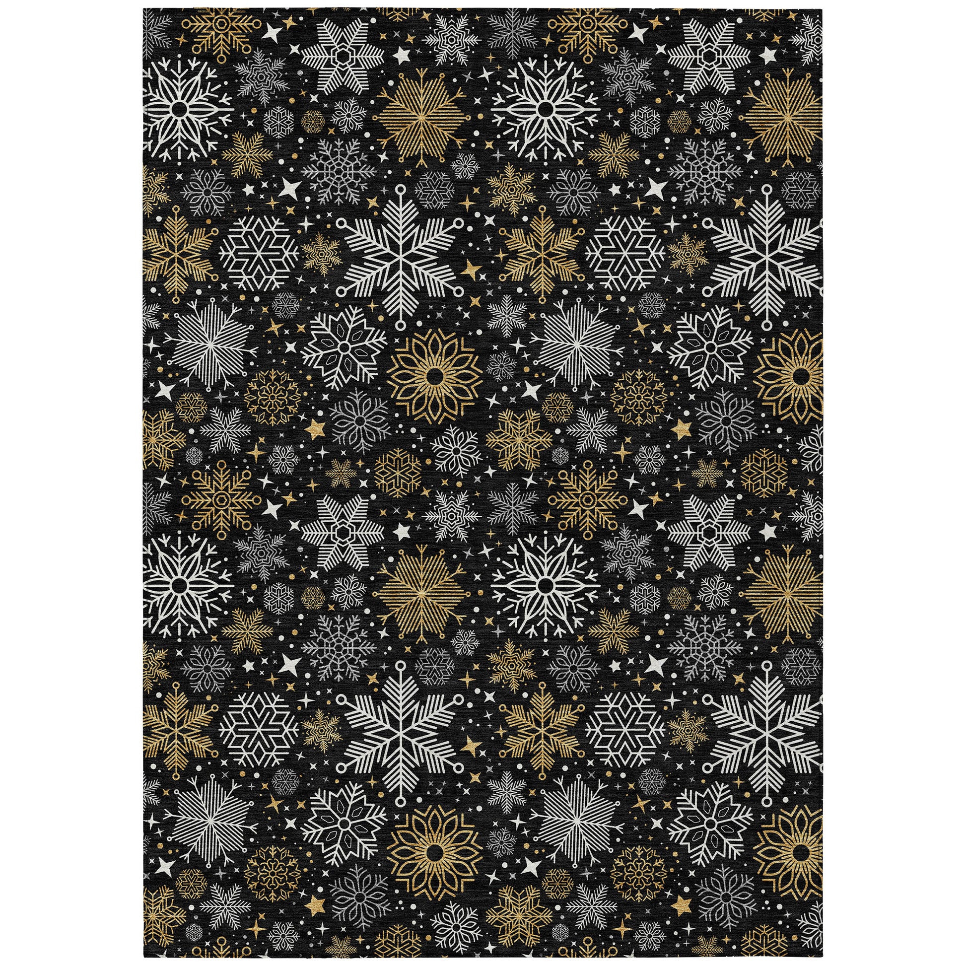 Dalyn Rugs Wonderland  Black  Holiday