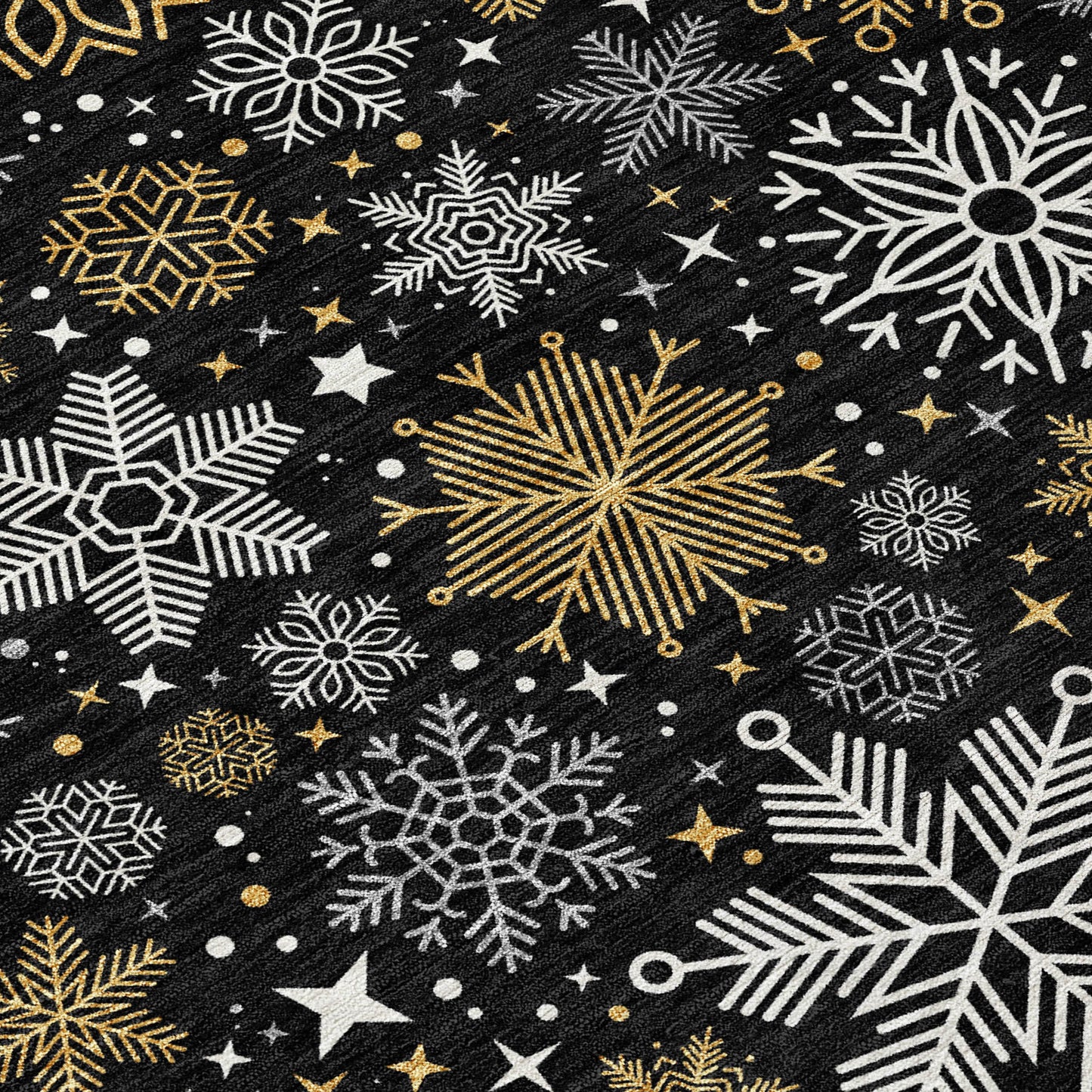 Dalyn Rugs Wonderland  Black  Holiday