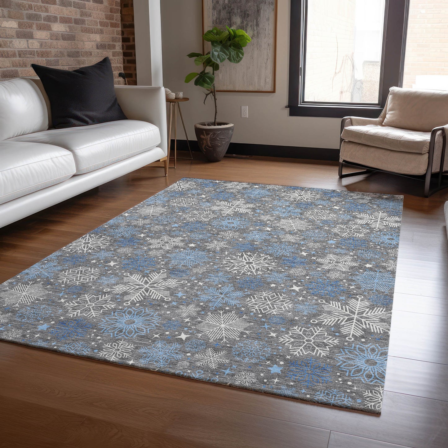 Dalyn Rugs Wonderland  Gray  Holiday