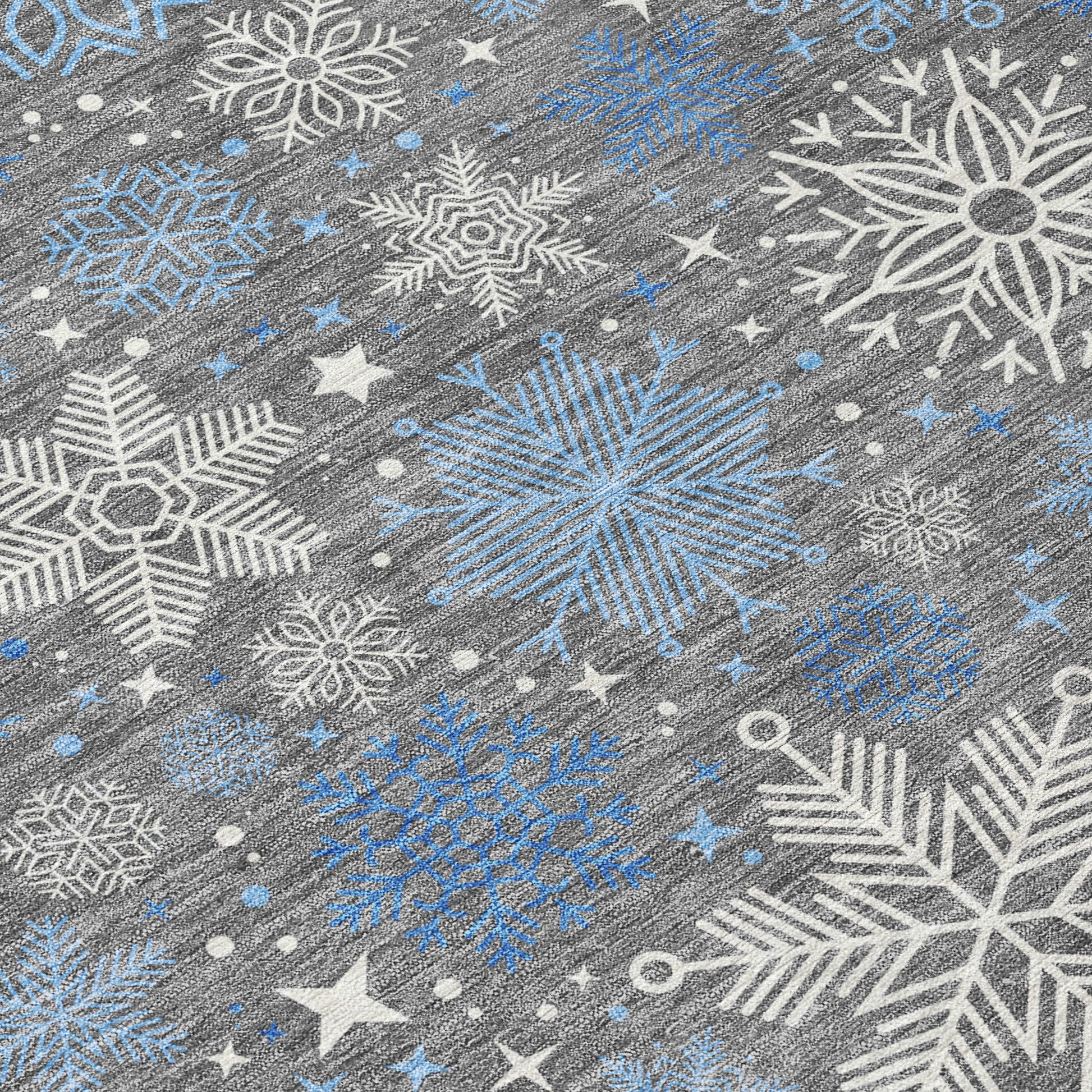 Dalyn Rugs Wonderland  Gray  Holiday