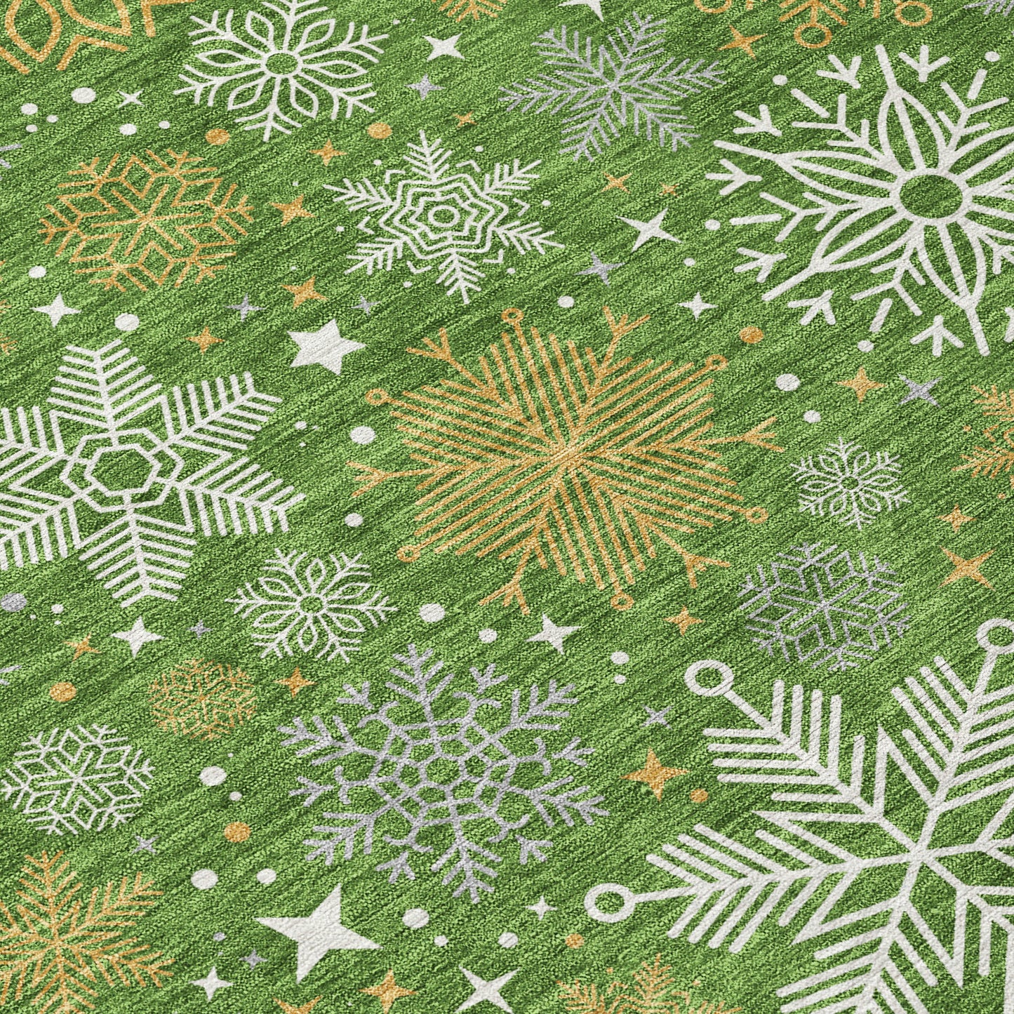 Dalyn Rugs Wonderland  Green  Holiday