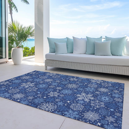 Dalyn Rugs Wonderland  Navy  Holiday
