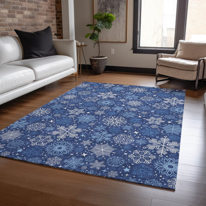 Dalyn Rugs Wonderland  Navy  Holiday