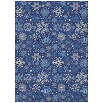 Dalyn Rugs Wonderland  Navy  Holiday