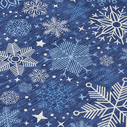 Dalyn Rugs Wonderland  Navy  Holiday