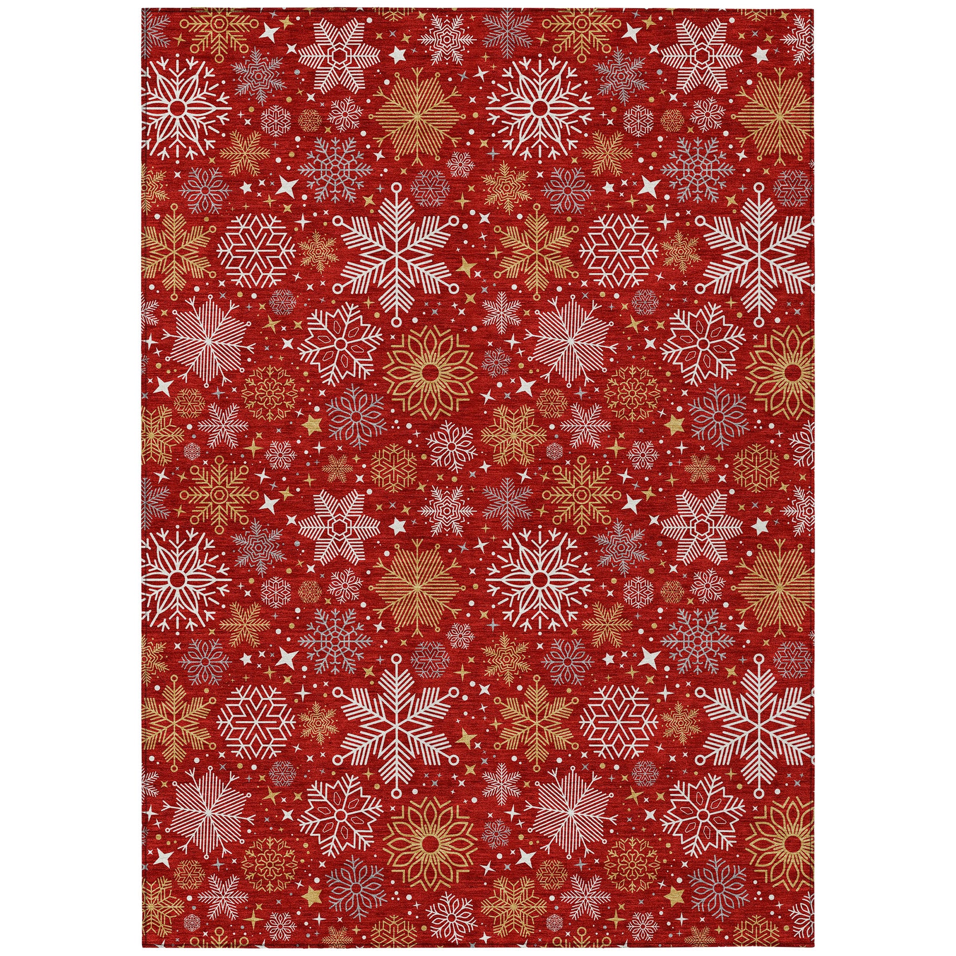 Dalyn Rugs Wonderland  Red  Holiday