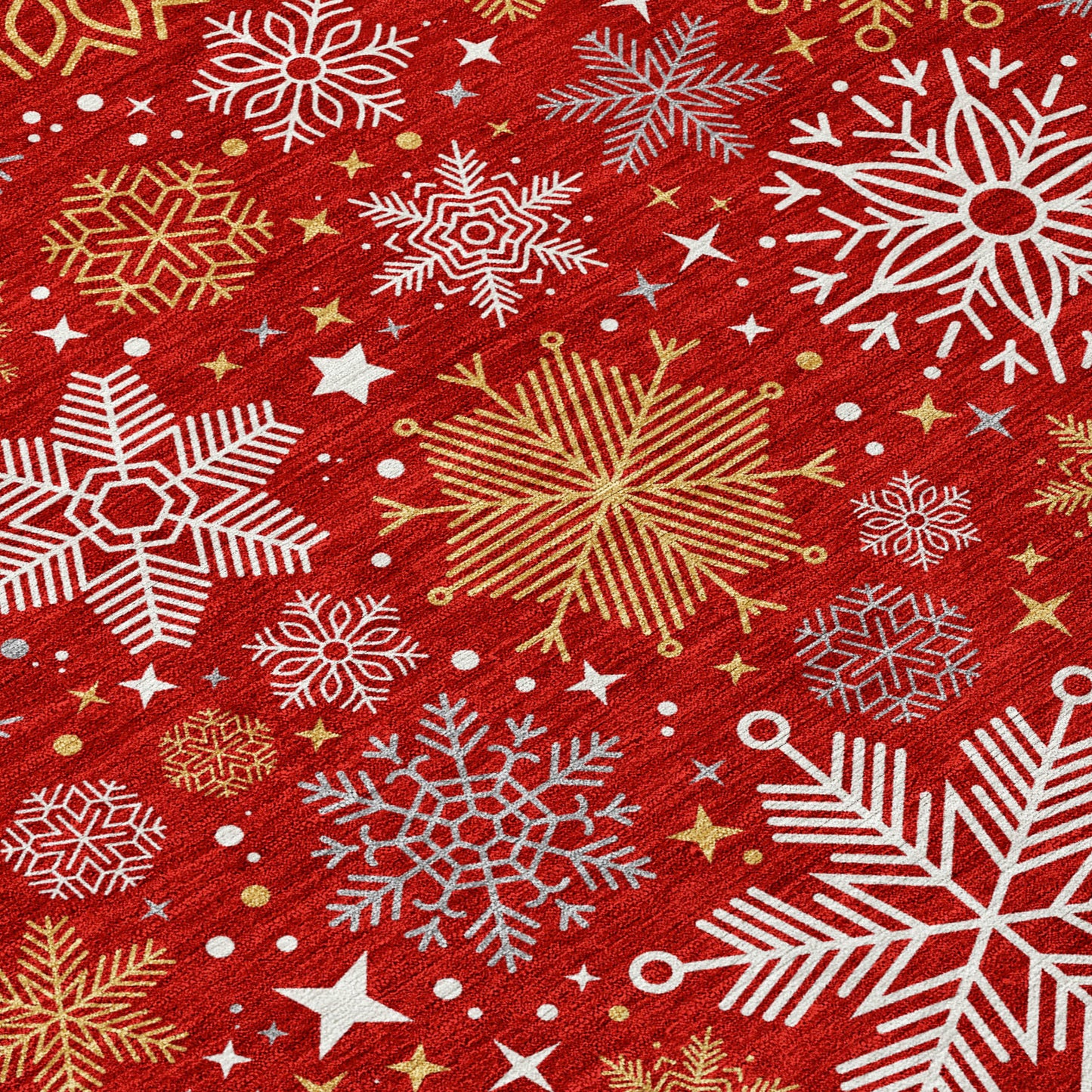 Dalyn Rugs Wonderland  Red  Holiday