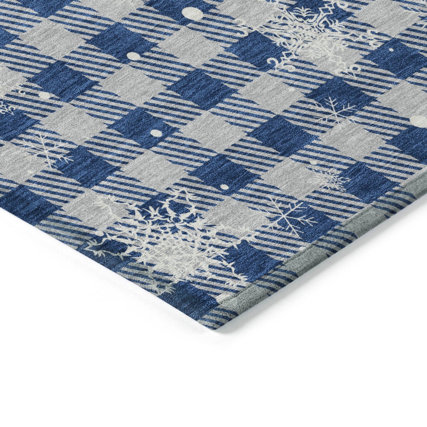 Dalyn Rugs Wonderland  Blue  Holiday
